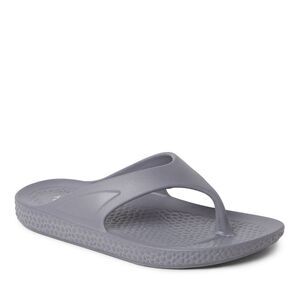 Dearfoams EcoCozy Men's Sustainable Comfort Flip Flop Thong Sandal